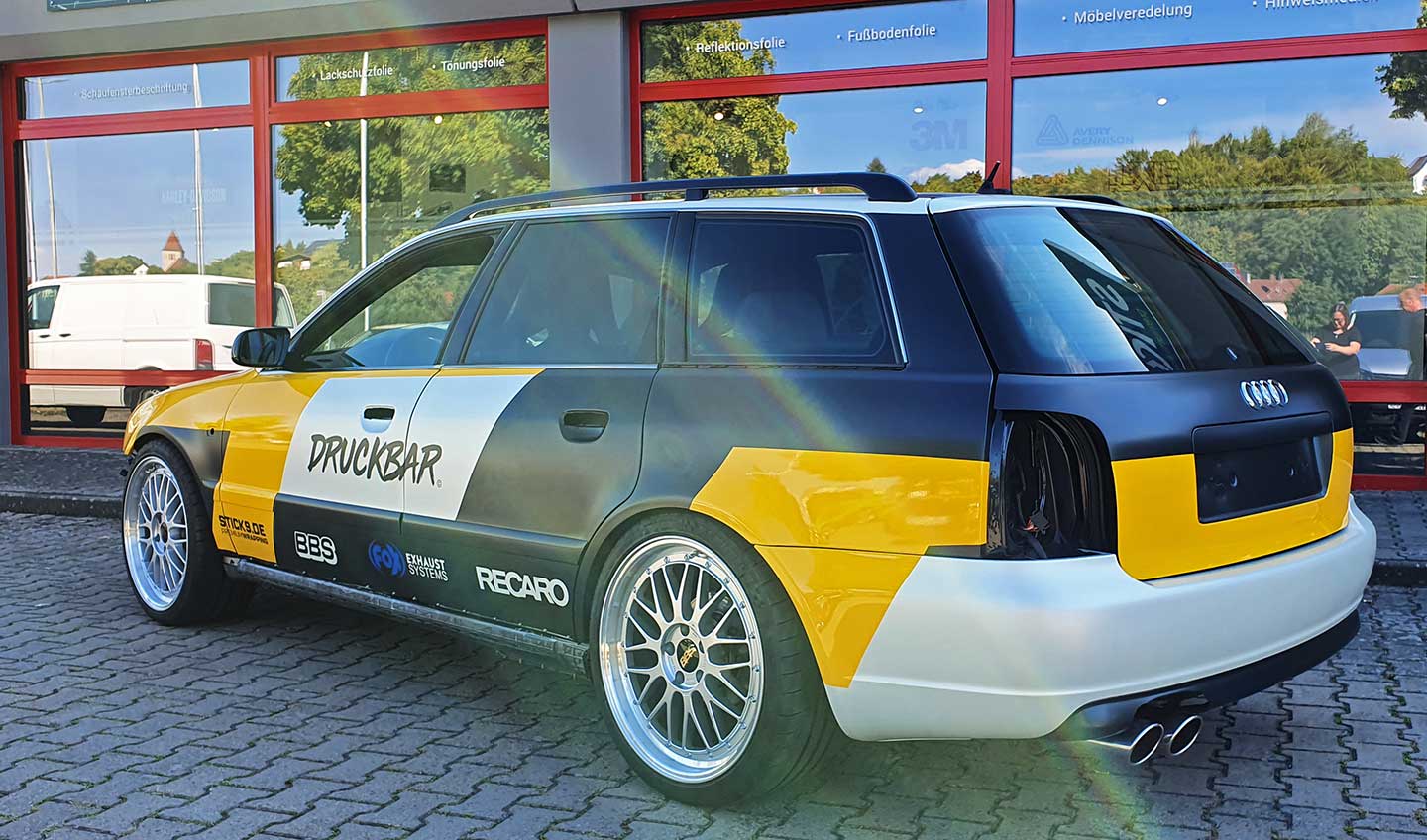 Audi S4 Designfolierung Druckbar