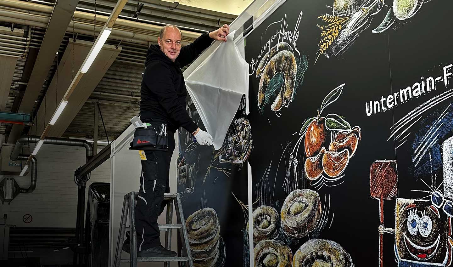 LKW-Folierung bei BÄKO UFT